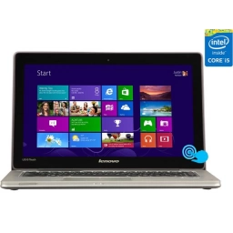 Notebook Lenovo U310 Core I5-3337U, 1.8Ghz, 4Gb, 500GB + 24GB SSD, 13.3" TOUCHSCREEN - Factory Refurbished