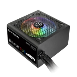 Fuente Thermaltake Smart RGB 600W Reales 80 Plus 
