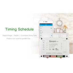 Interruptor Inteligente Sonoff 4CHR2  WiFi