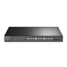 Switch TP-LINK TL-SG3428XMP | 24 Puertos Gigabit PoE at/af, 4 SFP 10Gbps