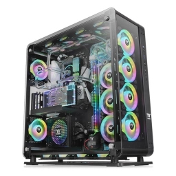 Gabinete Gamer Thermaltake Torre Core P8 TG Black ATX