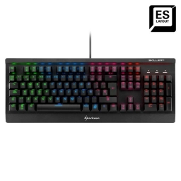 Teclado Gamer Sharkoon SGK3 MECH RGB Mec�nico USB SW RED