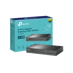 Switch TP-LINK TL-SG1008P | 8 Puertos Gigabit (4 Puertos PoE af)