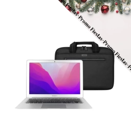 Promo Fiestas: Notebook Apple MacBook AIR BMT12LL/A 2017 + Malet�n para Notebook Targus Sleeve Intellect Hide