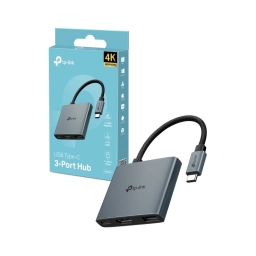 Hub TP-LINK UH3020C | Conector USB-C, Puertos USB-C, HDMI (4K), USB 3.0
