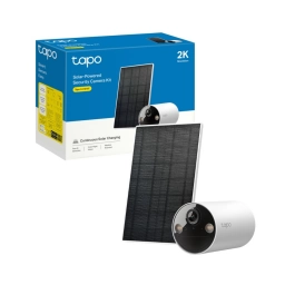 Kit C�mara WiFi + Panel Solar TP-LINK Tapo C410 KIT | Visi�n Nocturna, Exterior