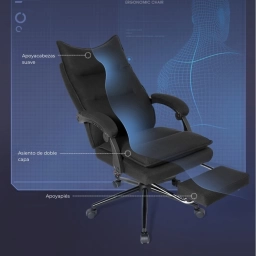 Silla de Oficina Tipo Sof� B2509  | Soporte Ergon�mico