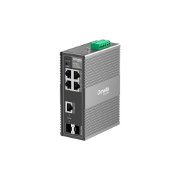 Switch TP-LINK IES206G | 6 Puertos Gigabit Industrial (4 RJ45, 1 RJ45SFP, 1 SFP)