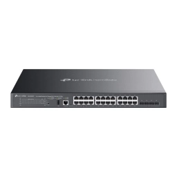 Switch Gigabit TP-LINK SG5428XMPP | 24P, PoE++ 500W, 4x SFP+ 10G