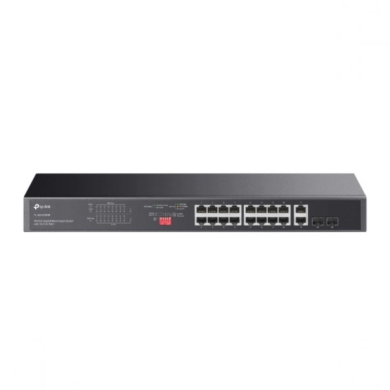 Switch TP-LINK TL-SG1218MP | 18 puertos Gigabit (16 Puertos PoE+) 