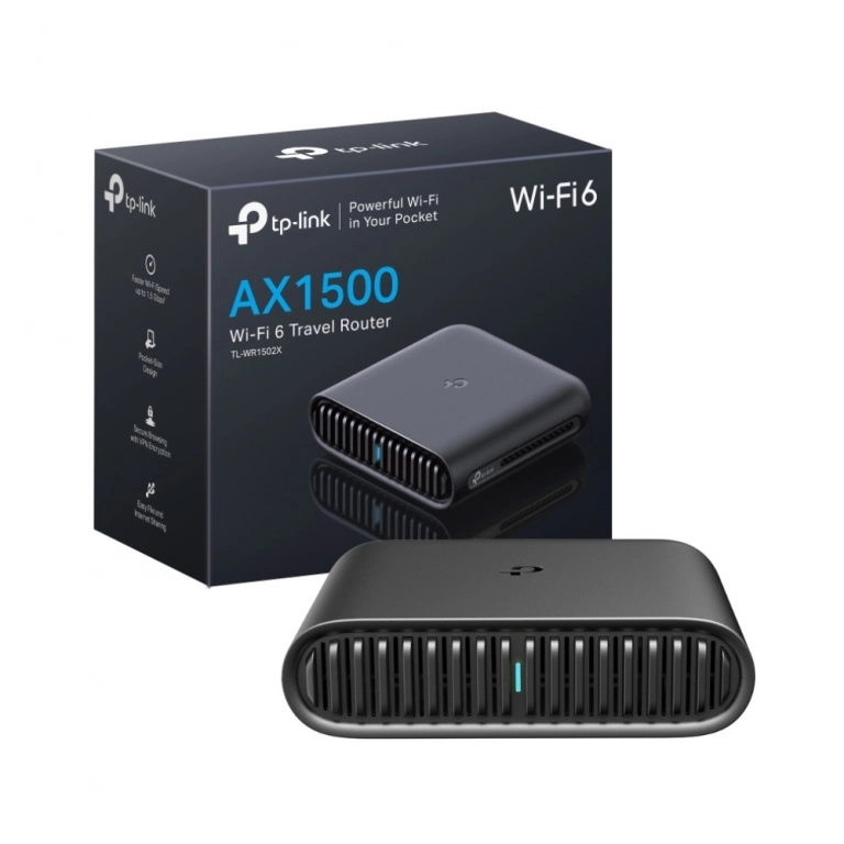 Router inal�mbrico para viaje TP-LINK TL-WR1502X | WiFi 6, 4K