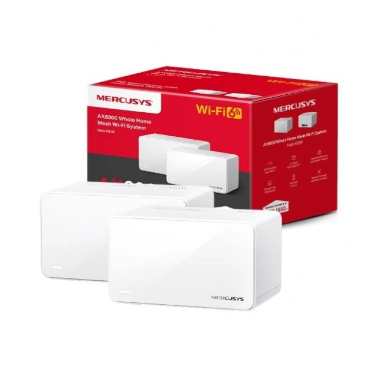 Acces Point MERCUSYS Halo H90X (Pack x2) | Mesh, WiFi 6