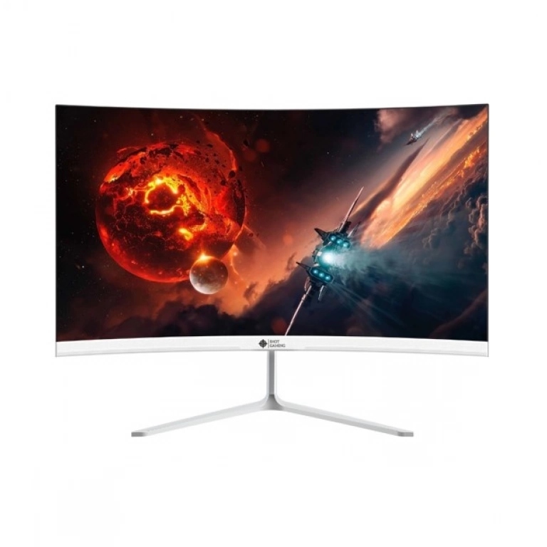 Monitor Curvo Gamer Shot Gaming SG238C4 W | LED, Full HD, 23.8, 100 Hz, Nuevo