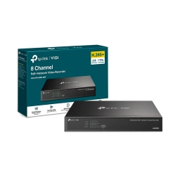 NVR TP-LINK VIGI NVR1008H-8MP | 8 Canales PoE+